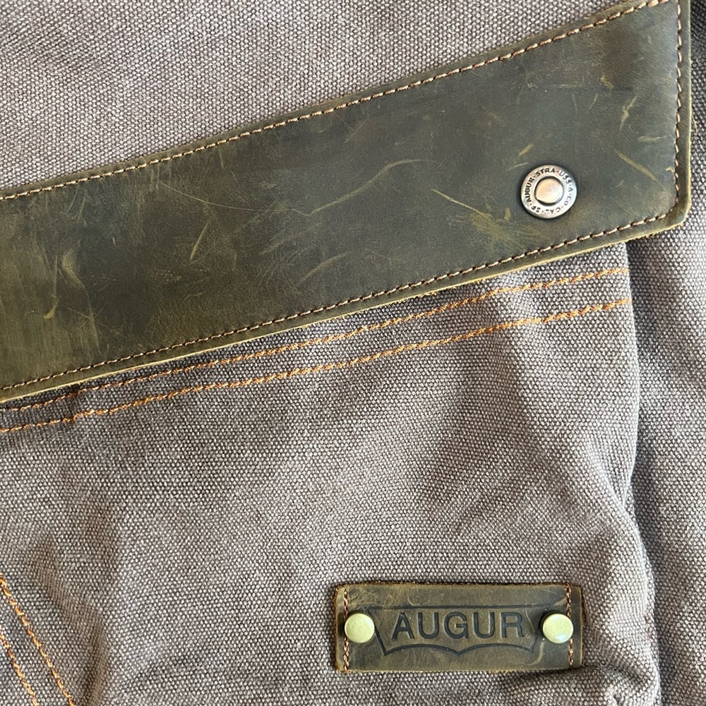AUGUR Messenger Bag Canvas Shoulder Bag Crossbody Bag Shortrip Travel Bag - Picture 3 of 8